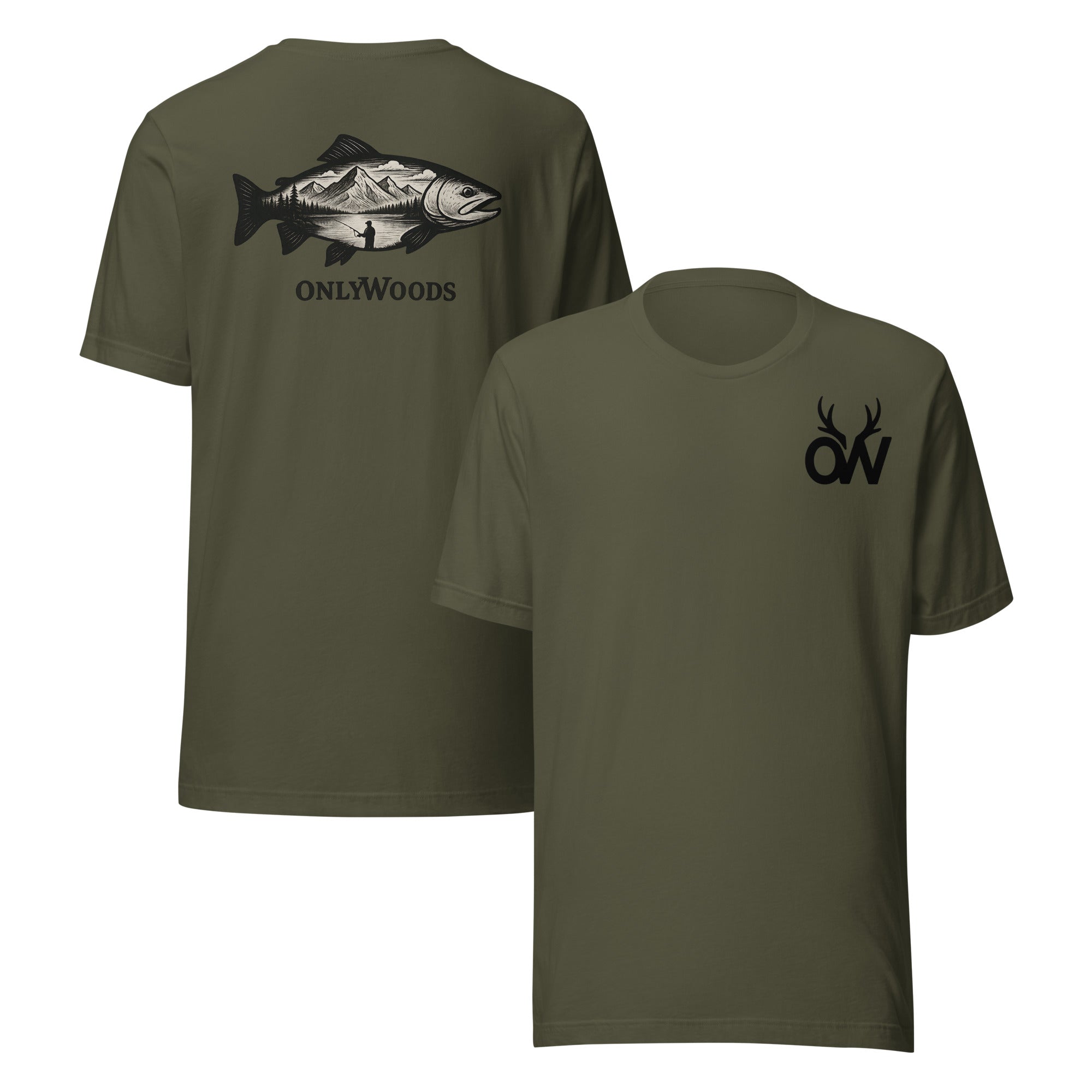 ウェア Creek Angler's Device Logo T-Shirt brown Angler T-Shirt Heather Brown – Northwest Vibes Supply Co.